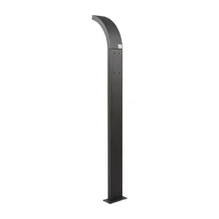 Lucande LED-gadelampe Juvia, 100 cm, bevægelsessensor, IP54