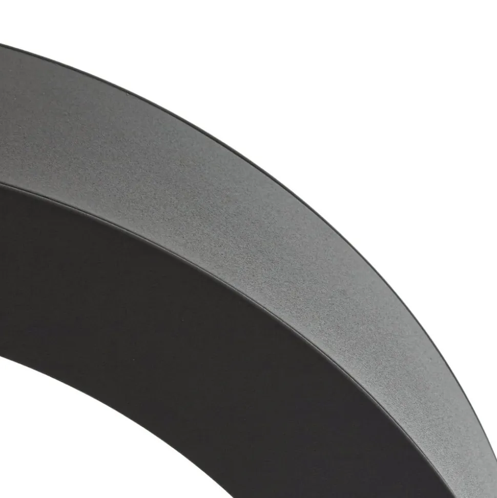 Lucande LED-gadelampe Lennik, sensor, 100 cm, antracit