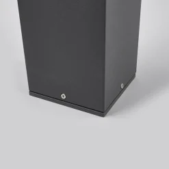 Lucande LED-gadelampe Nicola, 65 cm, antracit, P54