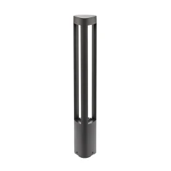 Lucande LED-gadelampe Pirron, 80 cm, trekantet, IP54