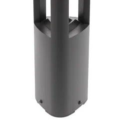 Lucande LED-gadelampe Pirron, 80 cm, trekantet, IP54