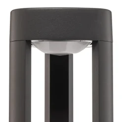 Lucande LED-gadelampe Pirron, 80 cm, trekantet, IP54