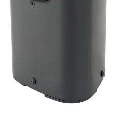 Lucande LED-gadelampe Pirron, højde 80 cm, stikkontakt, IP54