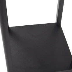 Lucande LED-gadelampe Thorvid, højde 120 cm, sort