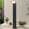 Lucande LED-gadelampe Tinna, 80 cm, antracit, IP65
