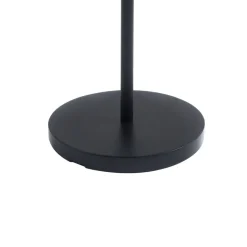 Lucande LED-gulvlampe Eligio, bambus, Ø 39 cm, RGB