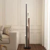 Lucande LED-gulvlampe Stoika, 150 cm, 5 lyskilder, metal