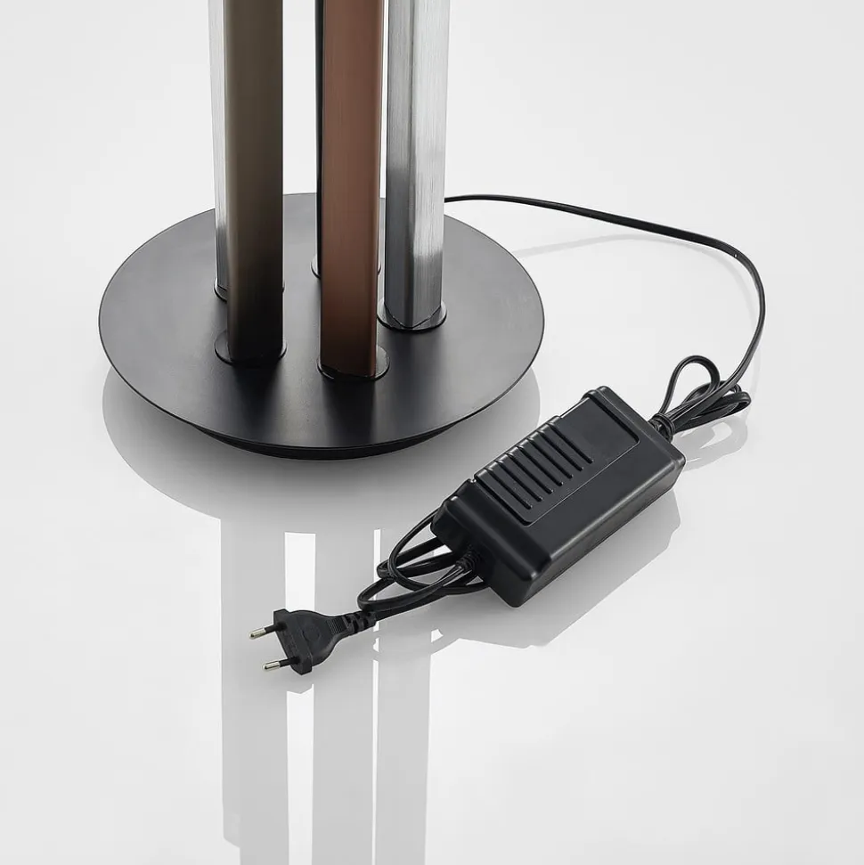 Lucande LED-gulvlampe Stoika, 150 cm, 5 lyskilder, metal