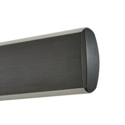Lucande LED-hængelampe Arvon, sort, 117 cm, dæmpbar, CCT