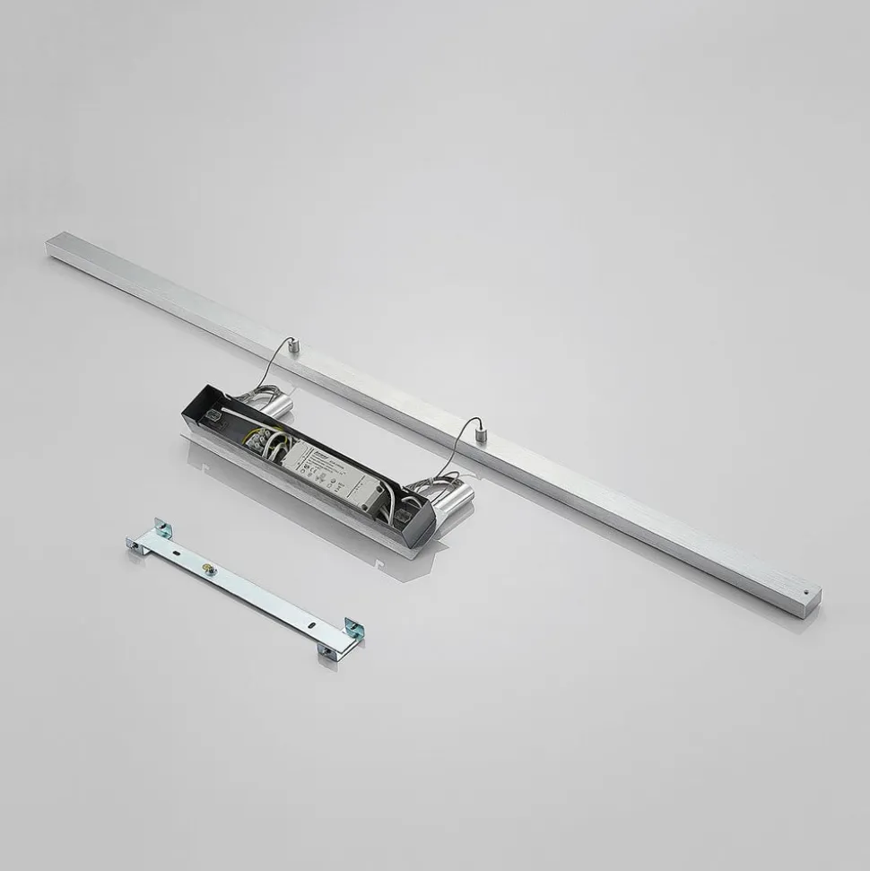 Lucande LED-hængelampe Myron, touchdæmper, CCT, aluminium