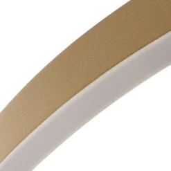 Lucande LED-hængelampe Yonam, Ø 80 cm, 1 lyskilde, guld, CCT