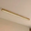 Lucande LED-loftlampe Emara, lys træ, eg, dæmpbar
