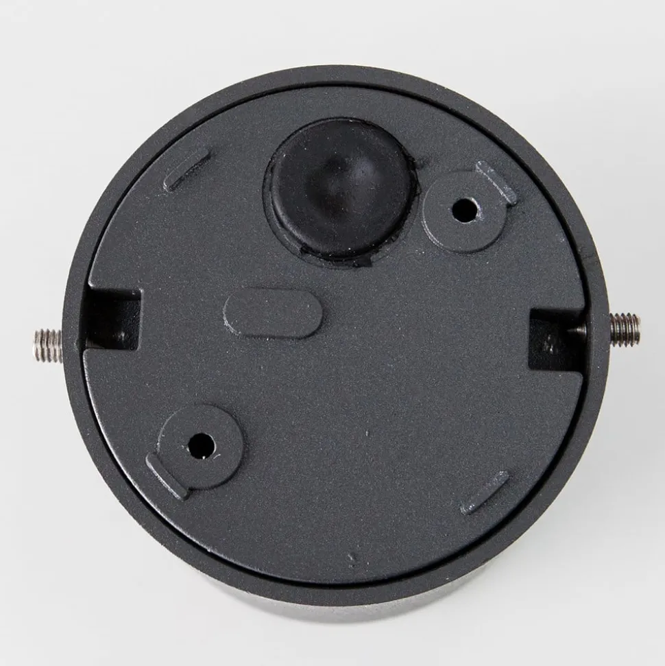 Lucande LED-loftlampe Meret, rund, antracit, metal