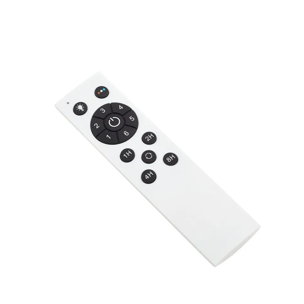 Lucande LED-loftventilator Sorin, sort, DC, støjsvag, IP44