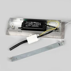 Lucande LED-pendellampe Lorian, 99 cm, krom, metal