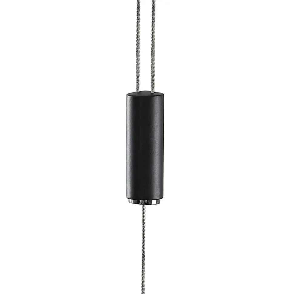 Lucande LED-pendellampe Stakato, 180 cm, 8 lyskilder, dæmpbar