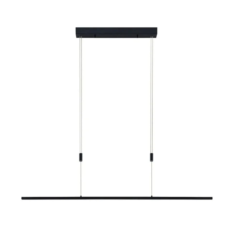 Lucande LED-pendellampe Stakato, 140 cm, 6 lyskilder, dæmpbar