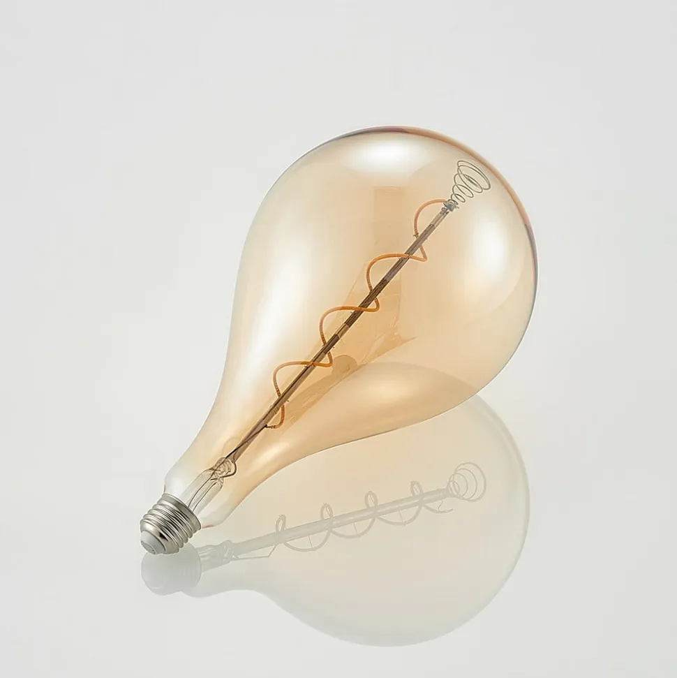 Lucande LED-pære E27 A160 4W 2.700K dæmpbar ravfarvet