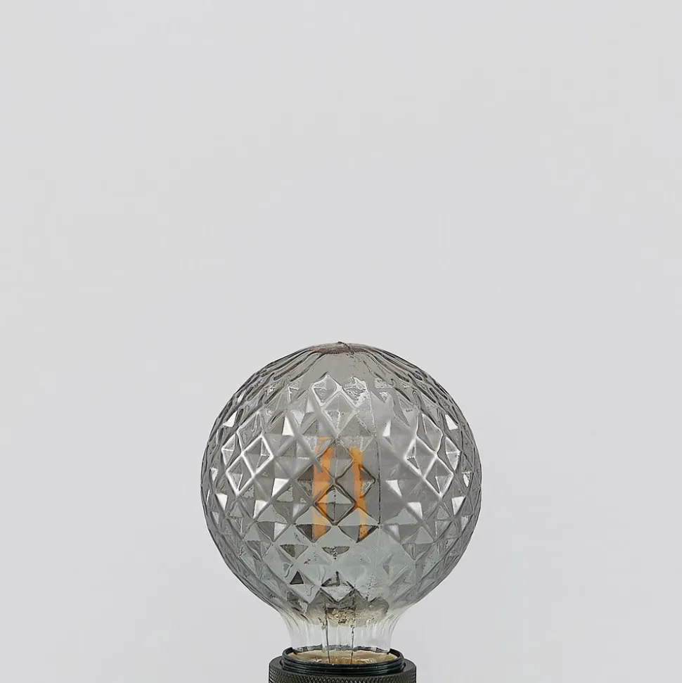 Lucande LED-pære E27 G95 4W 1.800K dæmpbar røg