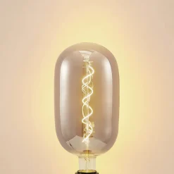 Lucande LED-pære E27 T140 4W 1.800K dæmpbar røgfarvet
