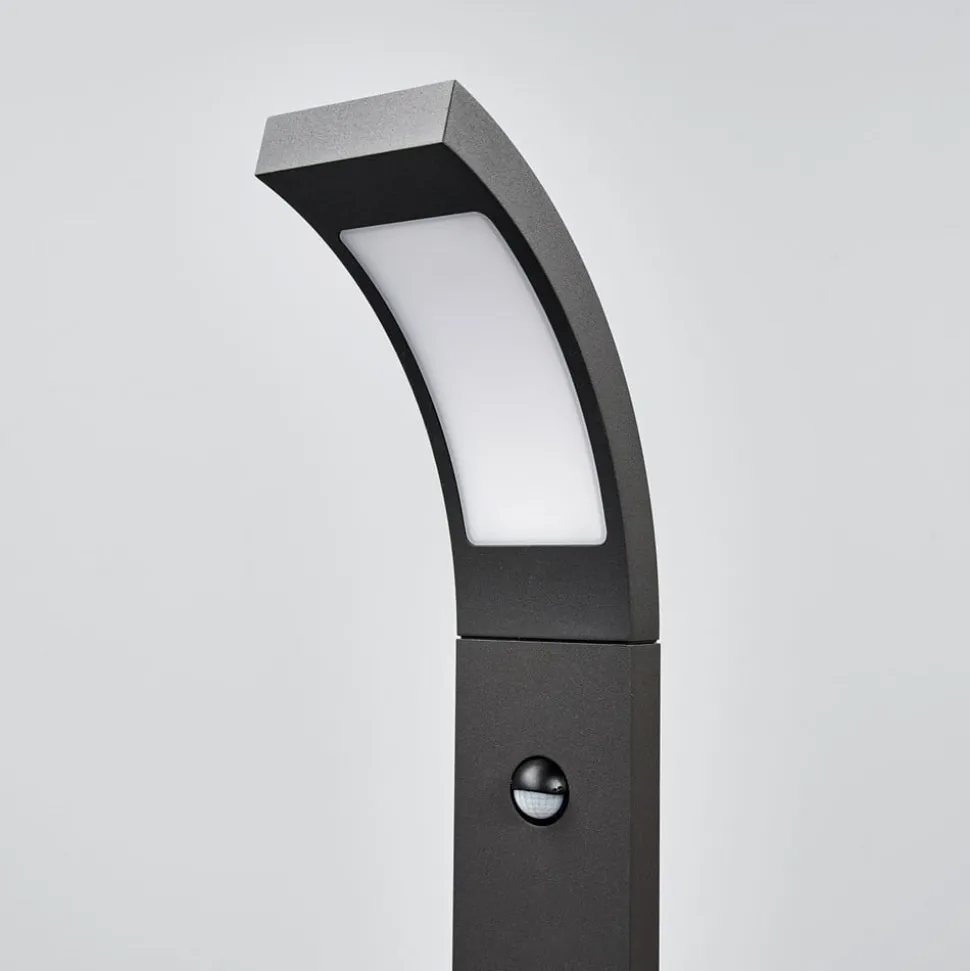 Lucande LED-pullert Juvia, 60 cm, bevægelsessensor, IP54