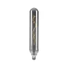 Lucande LED-rørpære, E27 4W, Ø 6 cm, røgfarvet, 1800K