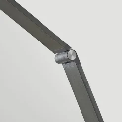 Lucande LED-skrivebordslampe Mion, 41 cm, kantet, dæmpbar