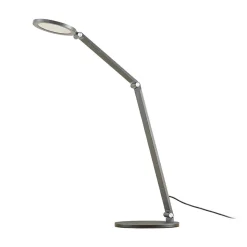 Lucande LED-skrivebordslampe Mion, 41 cm, rund, dæmpbar
