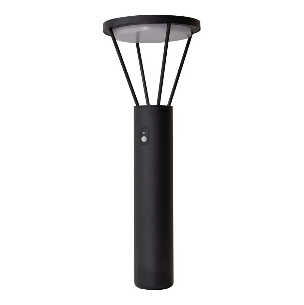 Lucande LED-solcellelampe Elario, 80 cm, CCT, sensor