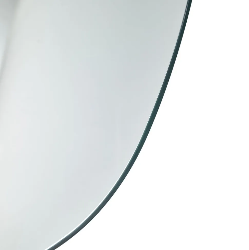 Lucande LED-spejl Celestiel, oval, opvarmbar, CCT, 80 cm