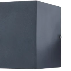 Lucande LED-udendørs væglampe Merjem, 10 cm, op/ned, IP54