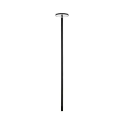 Lucande LED-udendørslampe Akito, antracit, 220 cm, IP54