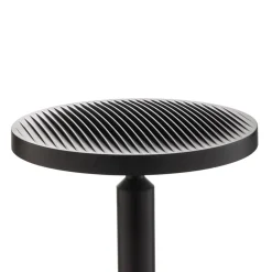 Lucande LED-udendørslampe Akito, antracit, 220 cm, IP54