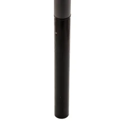 Lucande LED-udendørslampe Akito, antracit, 220 cm, IP54
