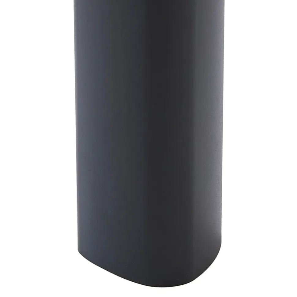 Lucande LED-udendørslampe Pirron, 230 cm, antracit, IP65