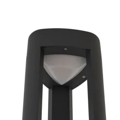 Lucande LED-udendørslampe Pirron, 230 cm, antracit, IP65