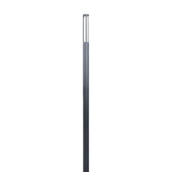 Lucande LED-udendørslampe Sidny, 220 cm, antracit, IP54