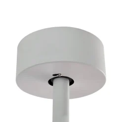 Lucande LED-ventilator Lineta, hvid, reb, Ø 103 cm, støjsvag