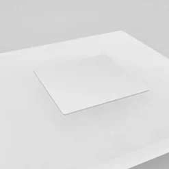 Lucande LED-væglampe Berlind, 26 cm, hvid, glas, metal