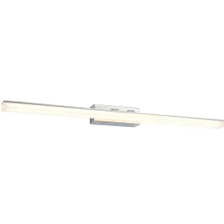 Lucande LED-væglampe til badeværelset Julie, 75 cm, krom, metal, IP44