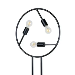 Lucande Linnard gulvlampe af jern, 3 lyskilder