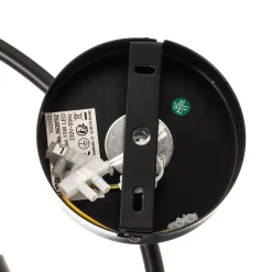 Lucande Linnard loftlampe af stål, 3 lyskilder
