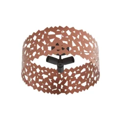 Lucande loftlampe Aeloria, kobber, jern, Ø 50 cm, E27