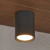 Lucande loftspot Minna, antracit, 14 cm, IP54, E27