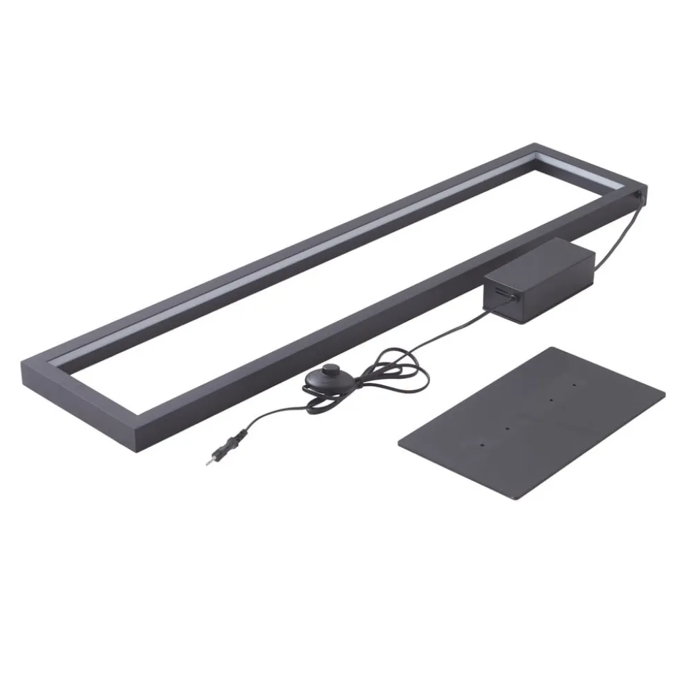 Lucande Smart LED-gulvlampe Tjado, RGB, CCT, fjernbetjening