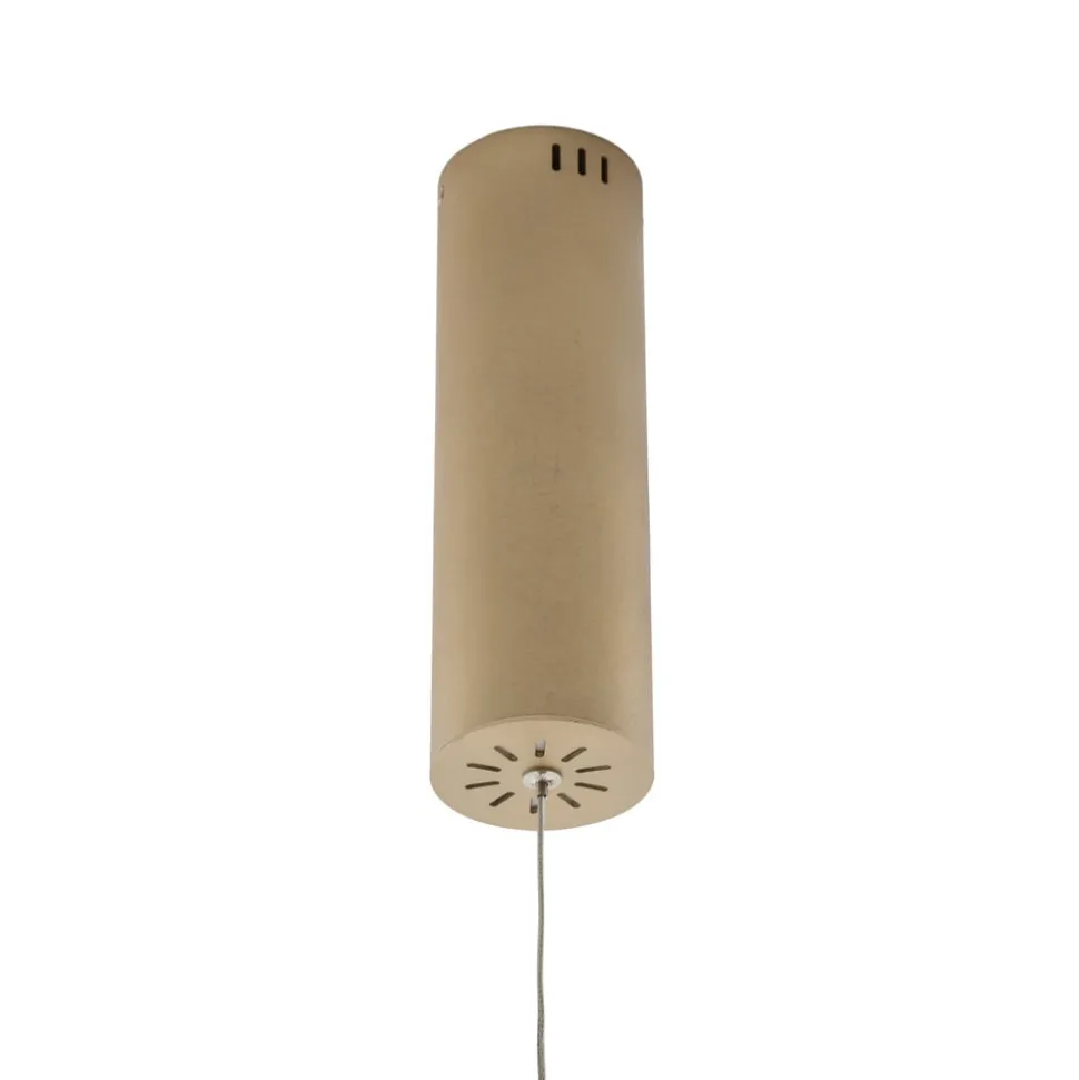 Lucande Smart LED-hængelampe Melinay, guld, CCT, Tuya