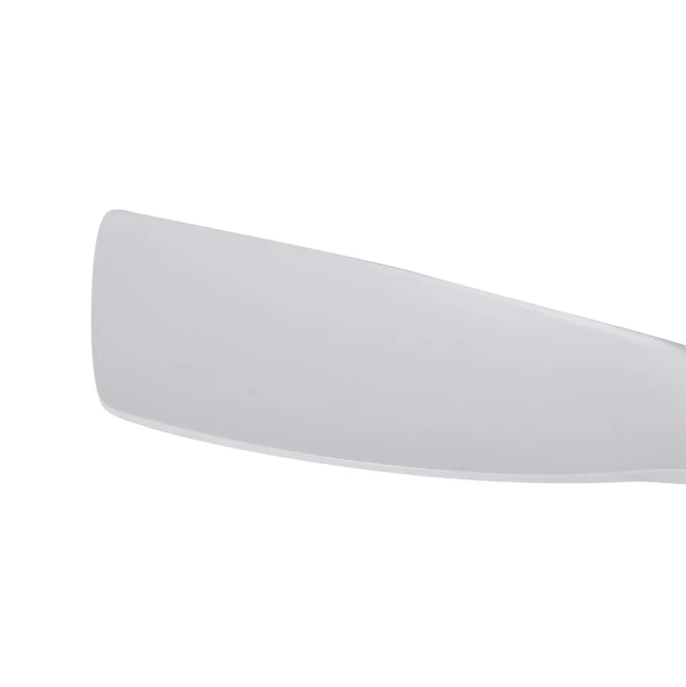 Lucande Smart LED-loftventilator Moneno, hvid, DC, Tuya
