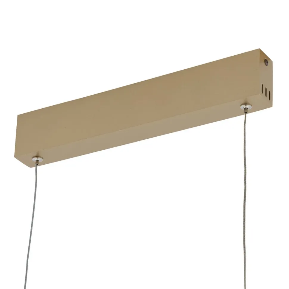 Lucande Smart LED-pendel Mylosh, guld, CCT, Tuya