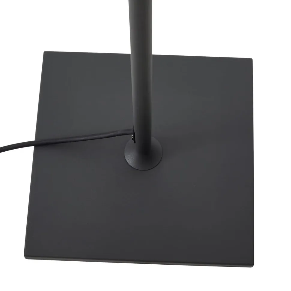 Lucande terrasselampe Andrei, grå, 150 cm høj, IP54, E27
