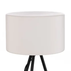 Lucande terrasselampe Jaimy, 130 cm, trefod, aluminium